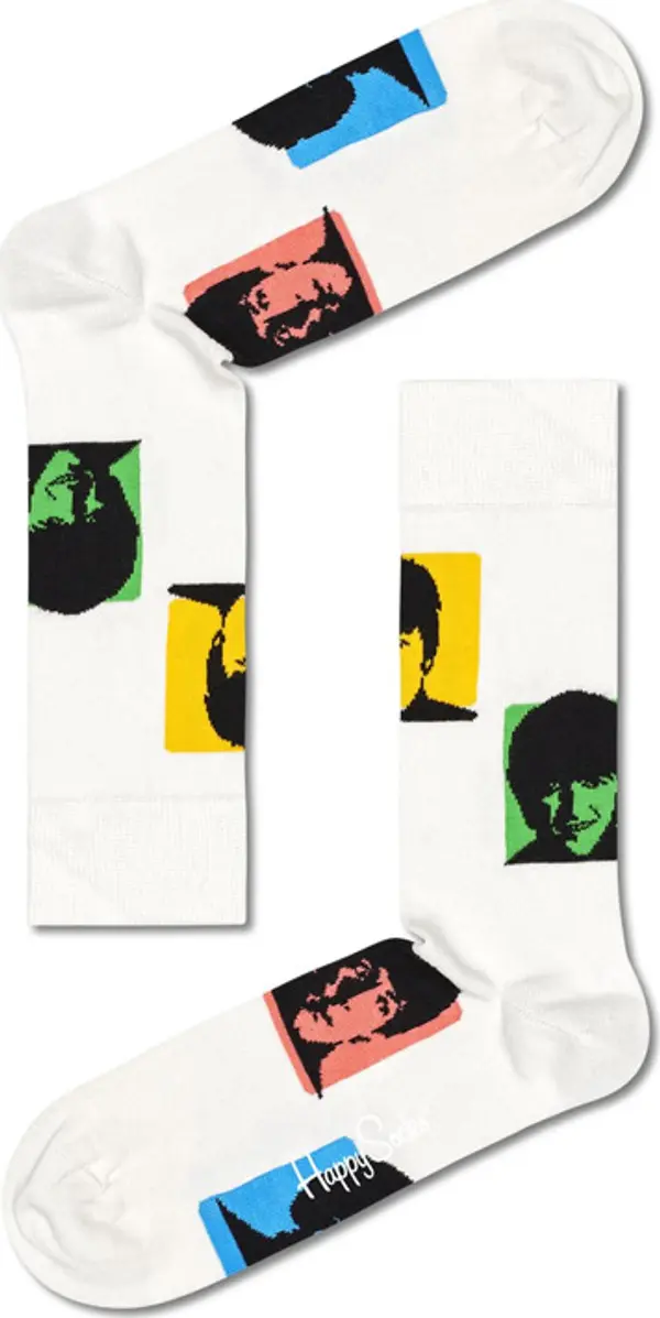 Happy Socks Happy Socks Beatles Silhouettes Unisex - Чорапи Happy Socks - Многоцветен - BEA01-1300-4-7 - Size: 4-7