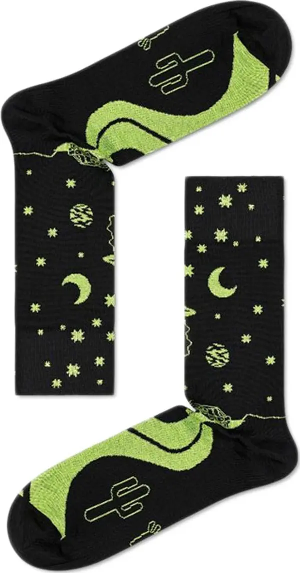 Happy Socks Happy Socks Dressed Cole Sock Unisex - Чорапи Happy Socks - Черен - DRCOL01-9000-7.5-11.5 - Size: 7.5-11.5