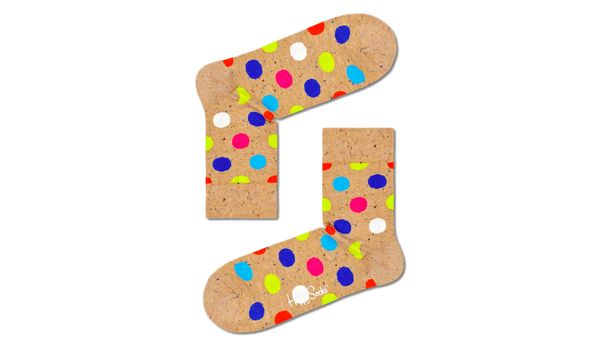 Happy Socks Happy Socks Big Dot Half Crew Sock