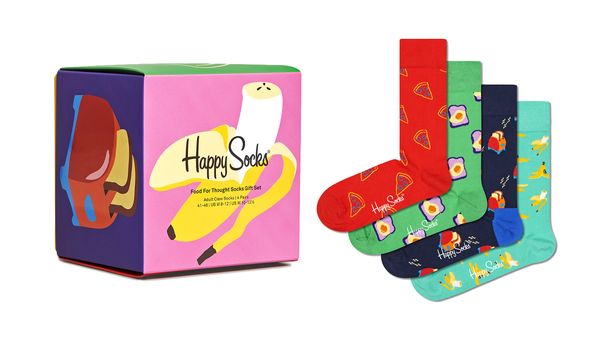Happy Socks Happy Socks Food For Thought Socks Gift Set 4-Pack