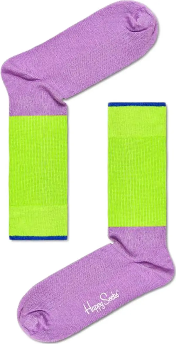 Happy Socks Happy Socks I Am Blocked Unisex - Чорапи Happy Socks - Лилав - IMB01-7000-4-7 - Size: 4-7