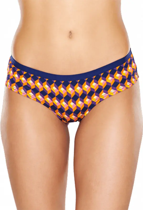 Happy Socks Happy Socks Optic Square Hipster Жени - Бельо Happy Socks - Многоцветен - OSQ68-0100-XS - Size: XS