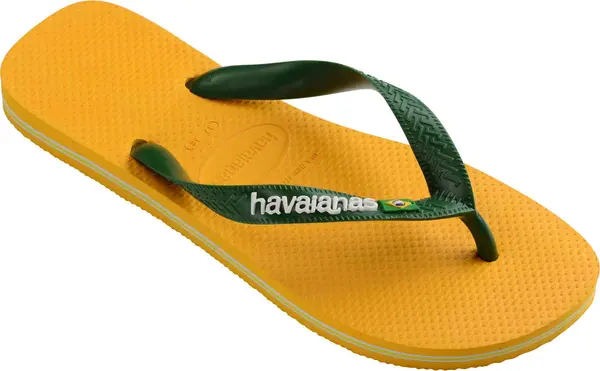 Havaianas Havaianas Brasil Amarelo Pop Unisex - Flip Flop Havaianas - Жълт - H4110850-1740-BRA-45/46 - Size: BRA-45/46