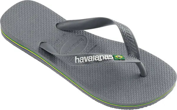 Havaianas Havaianas Brasil Steel Grey Мъже - Flip Flop Havaianas - Сив - H4110850-5002-BRA-39/40 - Size: BRA-39/40