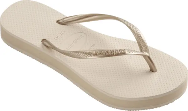 Havaianas Havaianas Slim Flatform Beige Жени - Flip Flop Havaianas - Beige - H4144537-0121-BRA-37/38 - Size: BRA-37/38
