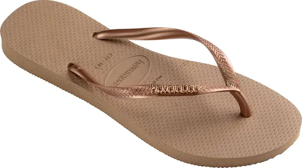 Havaianas Havaianas Slim Logo Metallic Rose Gold Жени - Flip Flop Havaianas - Розов - H4119875-3581-BRA-35/36 - Size: BRA-35/36