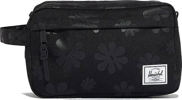 Herschel Supply Herschel Supply Chapter Travel Kit Black Floral Sun Unisex - Раници и чанти Herschel Supply - Черен - 30064-06088-One-size - Size: One size