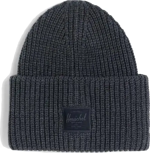 Herschel Supply Herschel Supply Juneau Beanie Unisex - Чапки Herschel Supply - Сив - 1177-0002-One-size - Size: One size