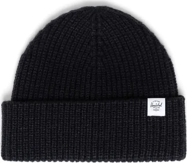 Herschel Supply Herschel Supply Watch Cap Beanie Unisex - Чапки Herschel Supply - Черен - 50355-00001-One-size - Size: One size