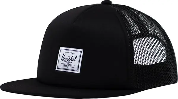 Herschel Supply Herschel Supply Whaler Cap Mesh Unisex - Чапки Herschel Supply - Черен - 1047-1710-One-size - Size: One size