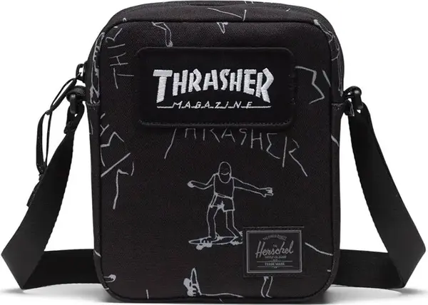 Herschel Supply Herschel Thrasher Gonz Heritage™ Crossbody Unisex - Раници и чанти Herschel Supply - Черен - 11644-00001-One-size - Size: One size