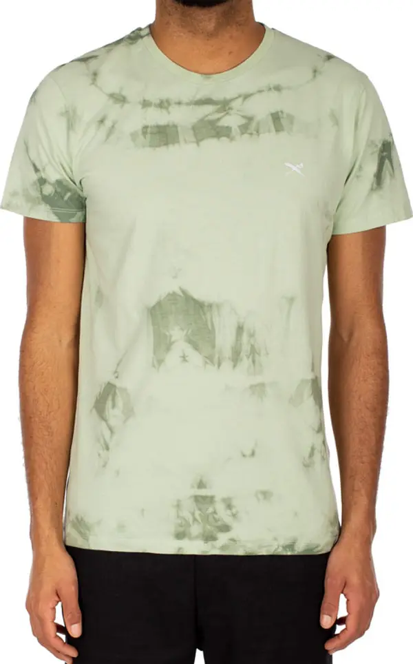 IrieDaily IrieDaily Batique Tee Pistazie Мъже - Тениски IrieDaily - Зелен - 113B378-455-L - Size: L