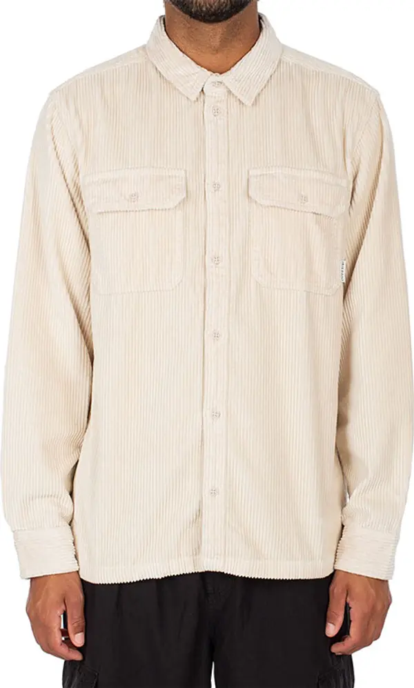 IrieDaily IrieDaily Bubble Cord Shirt Мъже - Суитшърти и блузи с качулка IrieDaily - Светло кафяв - 514D241-504-XL - Size: XL