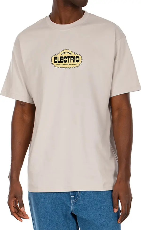 IrieDaily IrieDaily Coffeelectric Tee Мъже - Тениски IrieDaily - Светло кафяв - 114B535-708-XL - Size: XL