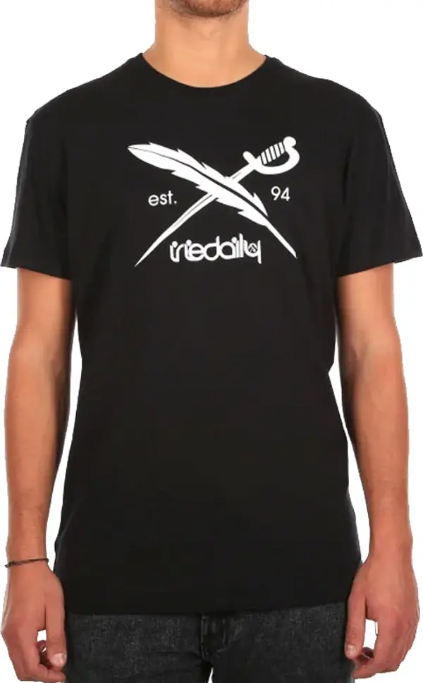 IrieDaily IrieDaily Daily Flag Tee Мъже - Тениски IrieDaily - Черен - 1274930-700-XL - Size: XL