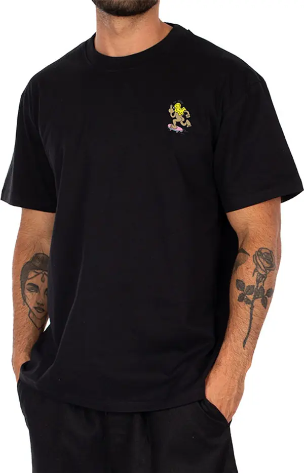 IrieDaily IrieDaily Differ Normal T-Shirt Мъже - Тениски IrieDaily - Черен - 115B510-700-L - Size: L