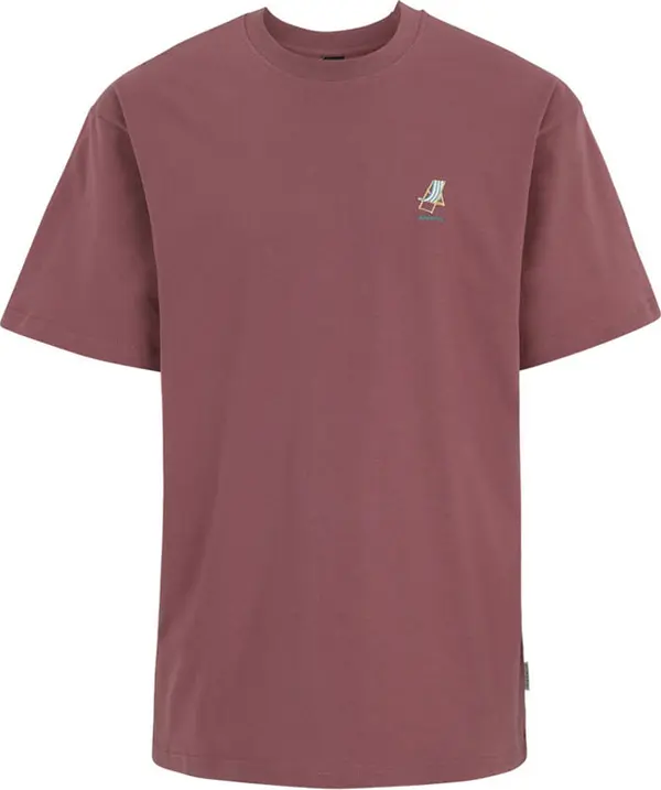 IrieDaily Iriedaily Homeoffice T-Shirt Мъже - Тениски IrieDaily - Бордо - 116B561-237-M - Size: M