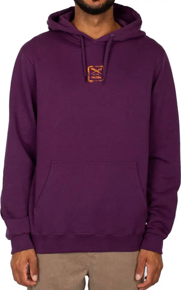 IrieDaily IrieDaily Irietopia Hoodie Мъже - Суитшърти и блузи с качулка IrieDaily - Бордо - 213D392-274-M - Size: M