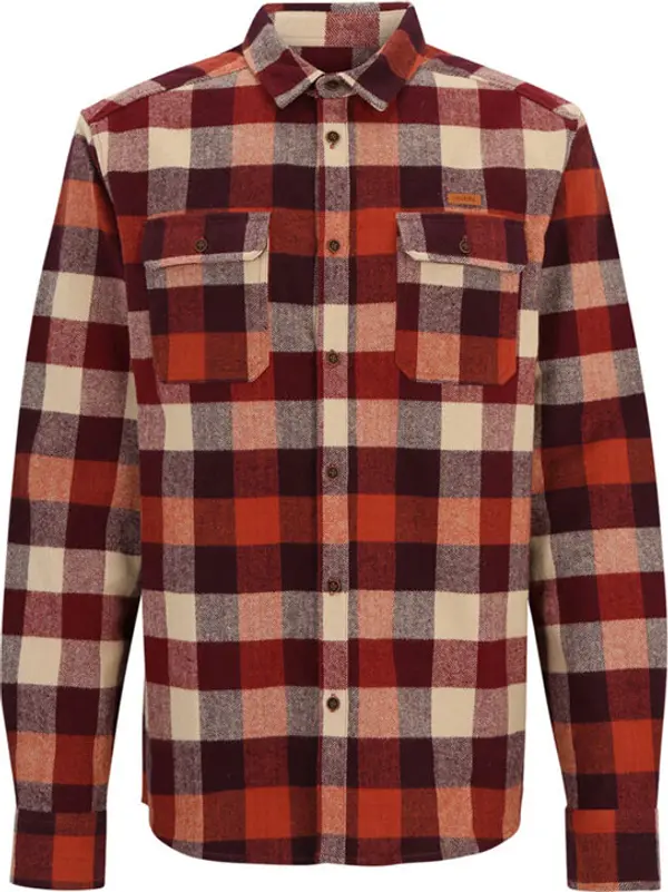 IrieDaily IrieDaily Lumber Fella Shirt Мъже - Риза IrieDaily - Червен - 512D341-236-L - Size: L