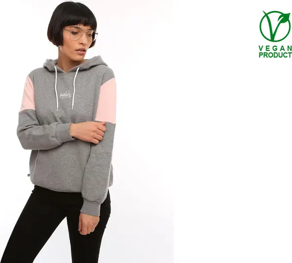 IrieDaily IrieDaily Luv Hooded Жени - Суитшърти и блузи с качулка IrieDaily - Сив - 2688380-709-L - Size: L