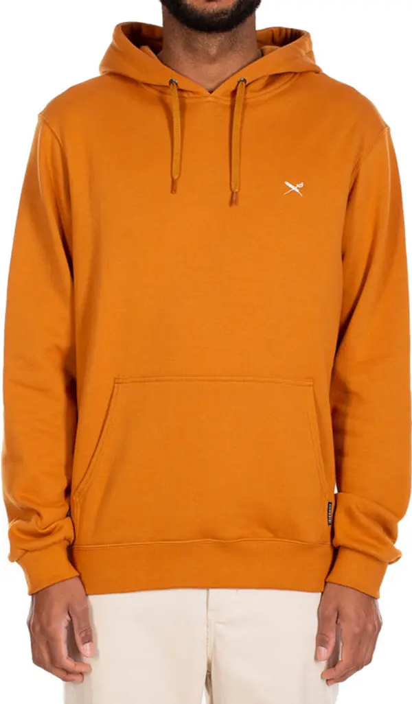 IrieDaily IrieDaily Mini Flag 2 Hoody Toffee Мъже - Тениски IrieDaily - Оранжев - 210D384-516-M - Size: M