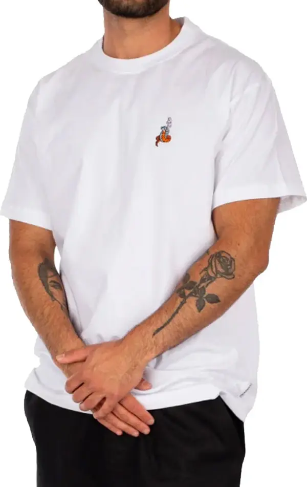 IrieDaily IrieDaily Nobodys G Tee Мъже - Тениски IrieDaily - Бял - 114B530-710-XL - Size: XL