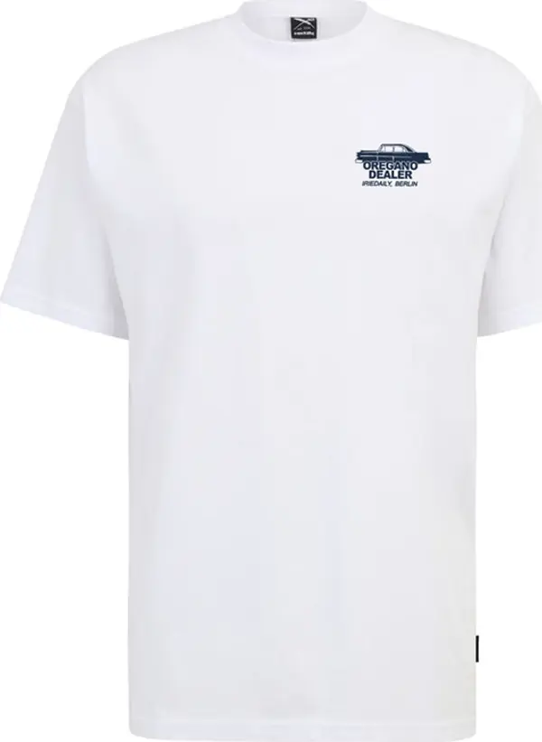 IrieDaily IrieDaily Oregano Dealer T-Shirt Мъже - Тениски IrieDaily - Бял - 115D532-710-M - Size: M