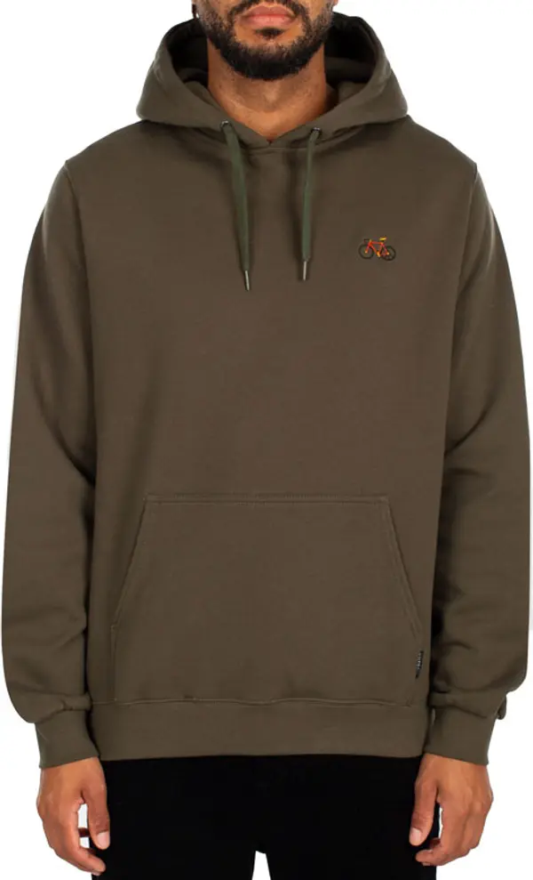 IrieDaily IrieDaily Peaceride Hoodie Мъже - Суитшърти и блузи с качулка IrieDaily - Зелен - 211D391-470-XL - Size: XL