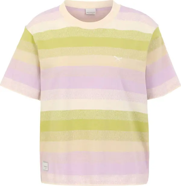 IrieDaily Iriedaily Pixi Stripe Tee Жени - Тениски IrieDaily - Многоцветен - 162B370-456-XS - Size: XS