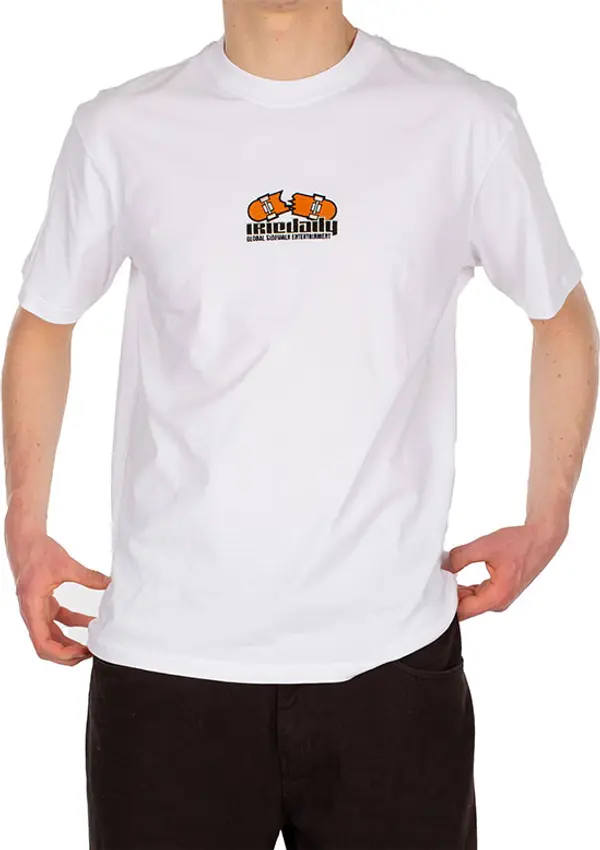 IrieDaily IrieDaily Sidewalk T-Shirt White Мъже - Тениски IrieDaily - Бял - 114D563-710-XL - Size: XL