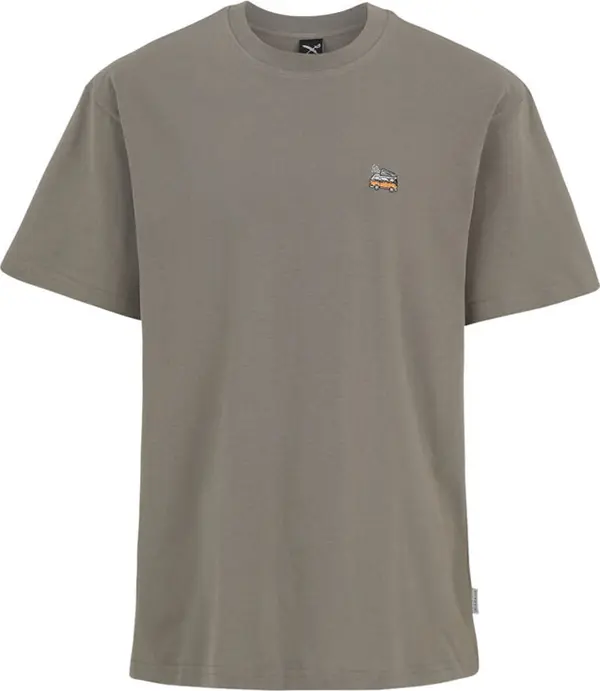 IrieDaily Iriedaily Smokin Van T-Shirt Мъже - Тениски IrieDaily - Сив - 116B563-486-M - Size: M