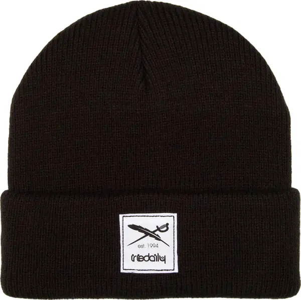 IrieDaily IrieDaily Smurpher Heavy Beanie Black Unisex - Чапки IrieDaily - Черен - H173132-700-One-size - Size: One size