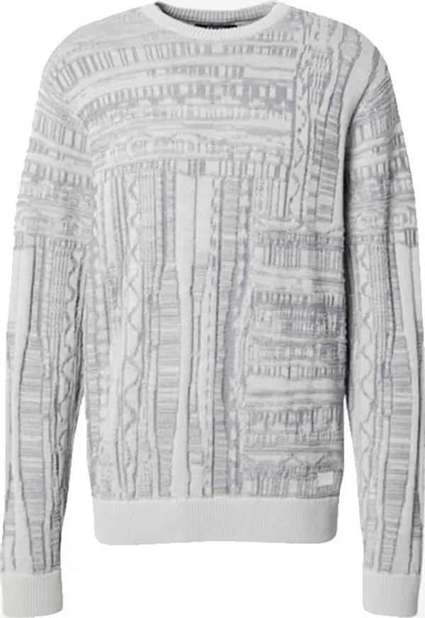 IrieDaily IrieDaily Theo Structure Knit Мъже - Суитшърти и блузи с качулка IrieDaily - Сив - 615D231-705-XL - Size: XL