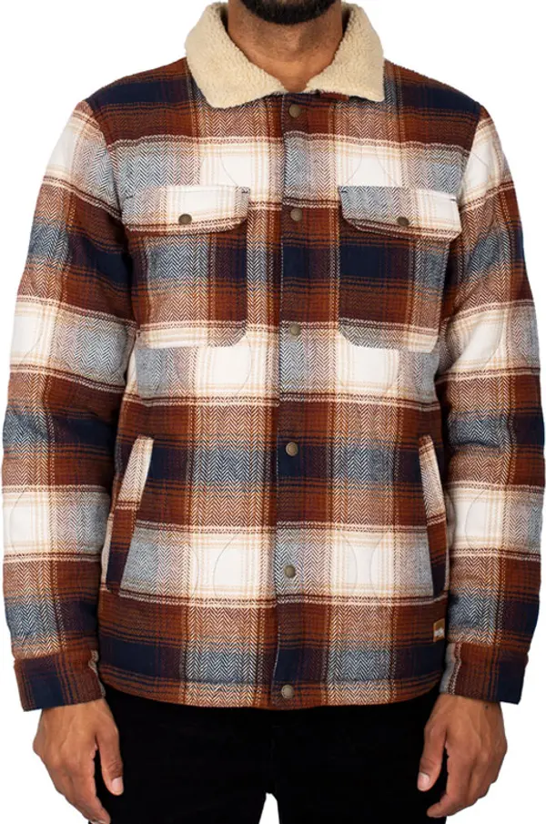 IrieDaily IrieDaily Young Fella Jacket Мъже - Якета IrieDaily - Кафяв - 912D141-368-M - Size: M