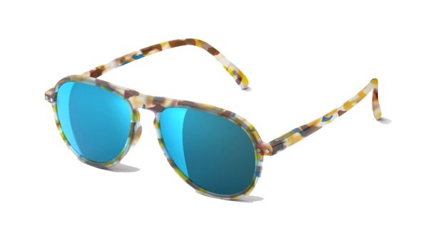 Izipizi IZIPIZI SUN I Blue Tortoise Mirror