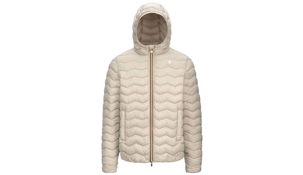 K-WAY K-Way Jack Quilted Warm Beige Grey