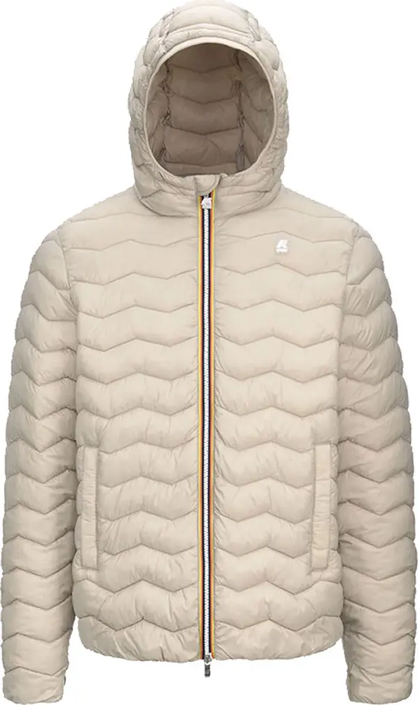 K-WAY K-Way Jack Quilted Warm Beige Grey Мъже - Якета K-WAY - Beige - K6121HW-864-M - Size: M