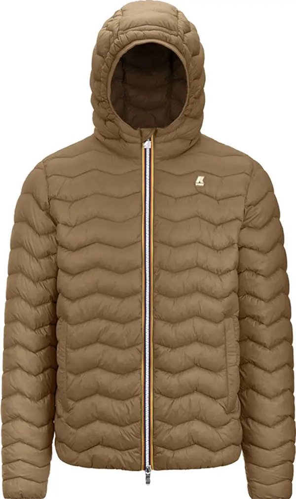K-WAY K-Way Jack Quilted Warm Brown Corda Мъже - Якета K-WAY - Кафяв - K6121HW-045-L - Size: L
