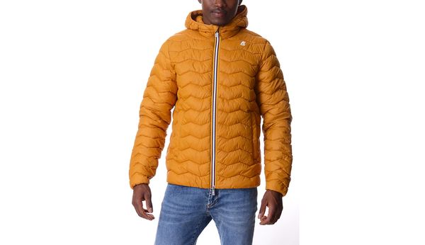 K-WAY K-Way Jack Quilted Warm Yellow Inca