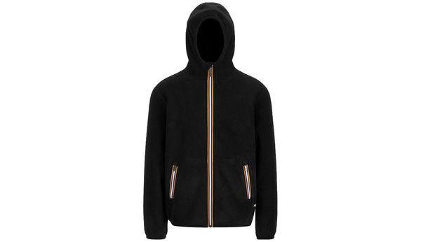 K-WAY K-Way Jack Sherpa Polar Reversible Black Pure
