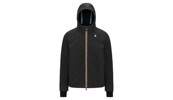 K-WAY K-Way Jacko Bonded Black Pure-Blue Depht