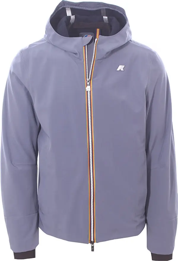 K-WAY K-Way Jacko Bonded Grey Blue Мъже - Якета K-WAY - Син - K6131BW-AS7-XL - Size: XL