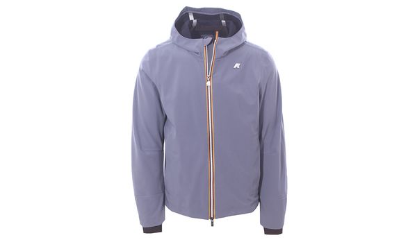 K-WAY K-Way Jacko Bonded Grey Blue