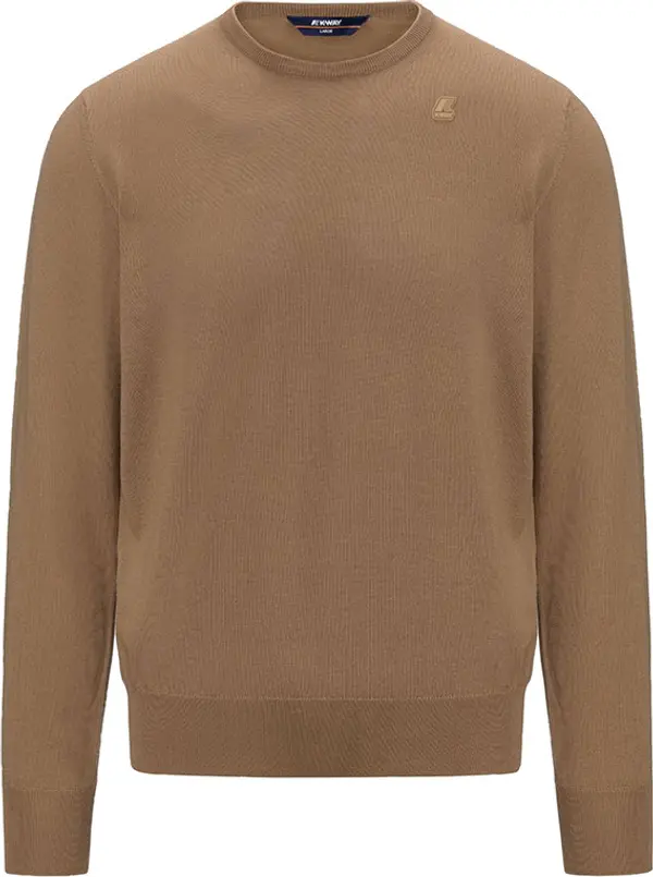 K-WAY K-Way Sebastien Merino Brown Cartouche Мъже - Суитшърти и блузи с качулка K-WAY - Кафяв - K6113BW-XZ3-M - Size: M