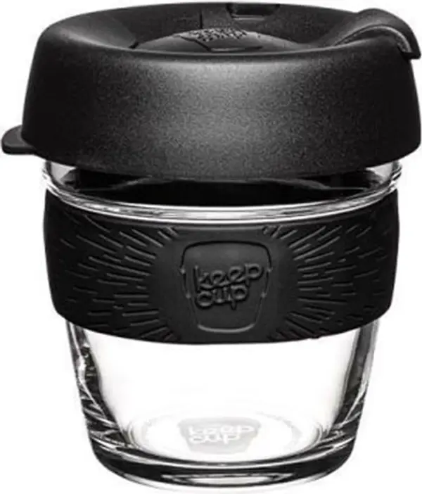 Keepcup KeepCup Brew Black series XS - 6oz / 177ml Unisex - Чаша Keepcup - Черен - BBLA06-One-size - Size: One size