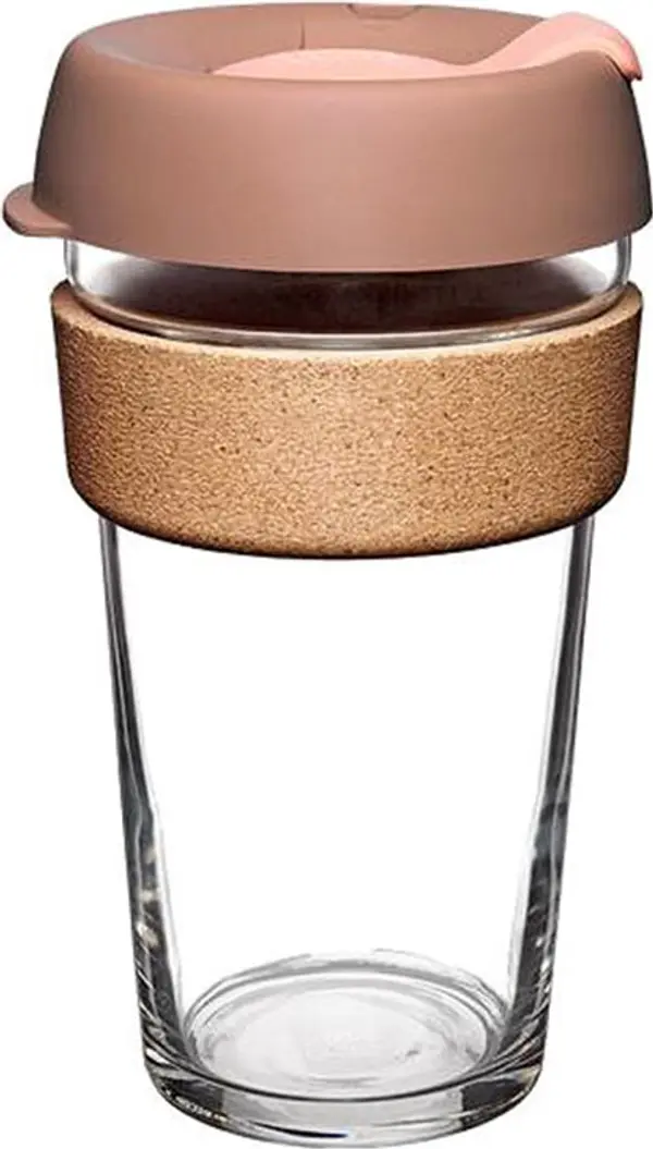 Keepcup KeepCup Brew Cork Frappe L 16oz/454ml Unisex - Чаша Keepcup - Кафяв - BCFRA16-One-size - Size: One size