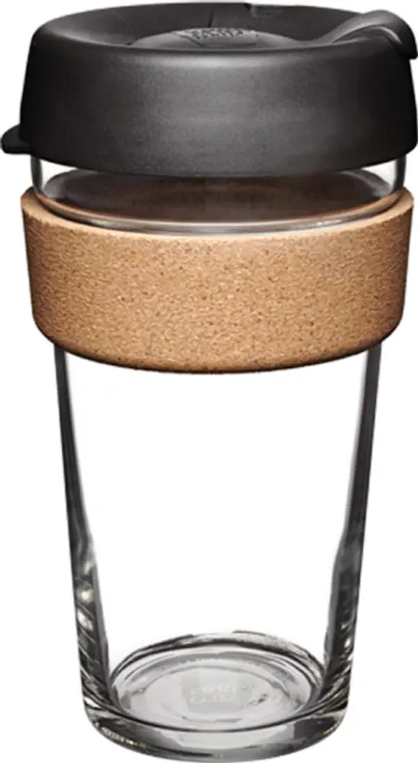 Keepcup KeepCup Cork Brew Black L - 16oz / 454ml Unisex - Чаша Keepcup - Черен - BCBLA16-One-size - Size: One size