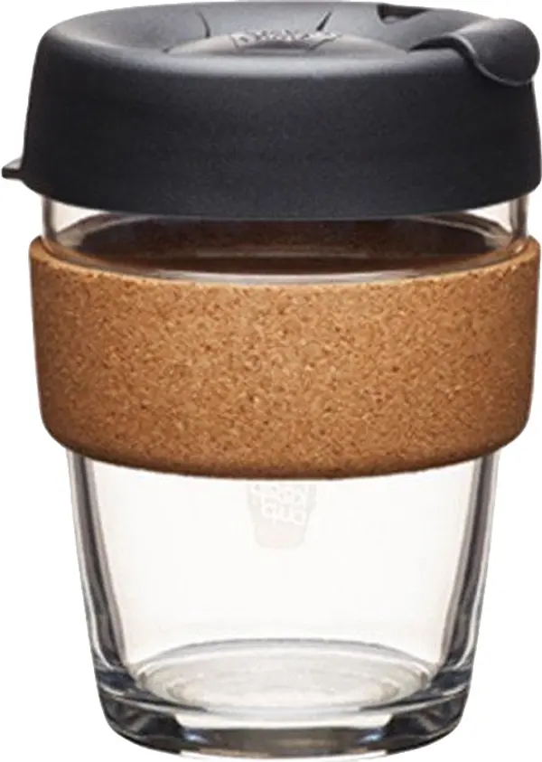 Keepcup KeepCup Cork Brew Black M - 12oz / 340ml Unisex - Чаша Keepcup - Черен - BCBLA12-One-size - Size: One size