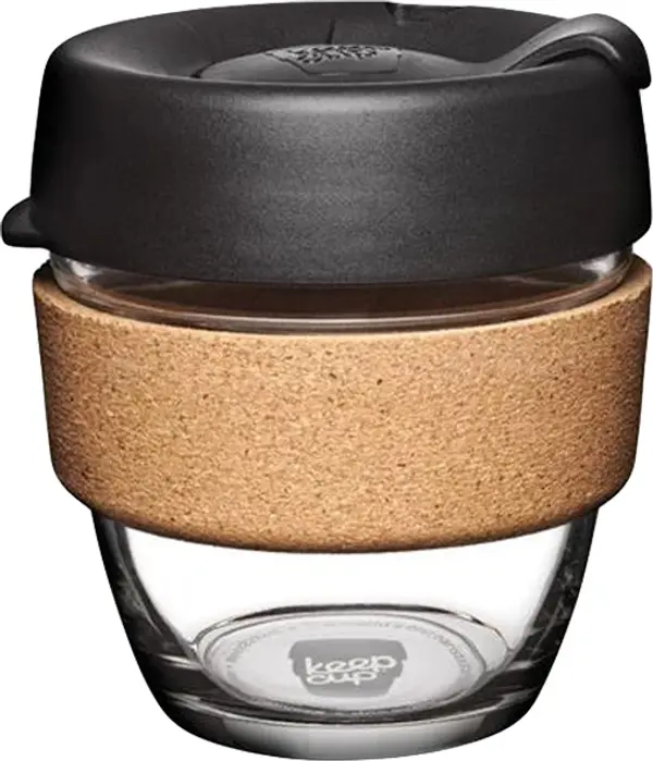 Keepcup KeepCup Cork Brew Black S - 08oz / 227ml Unisex - Чаша Keepcup - Черен - BCBLA08-One-size - Size: One size