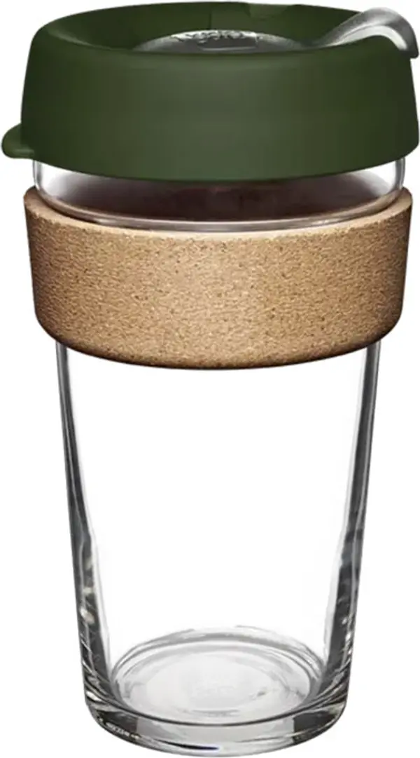 Keepcup Keepcup Cork Brew Pine 16Oz L Unisex - Чаша Keepcup - Зелен - BCPI16-One-size - Size: One size